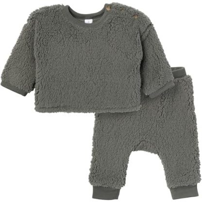 Comfy Microplush Outfit Set for Baby Boys