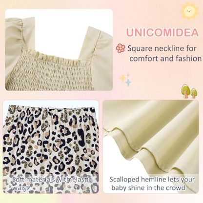 Enchanting Floral Flare Outfit for Little Girls - Image 5