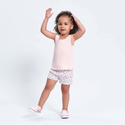 "Charming Girls' 3-Pack Racer Back Tank Tops" - Image 6