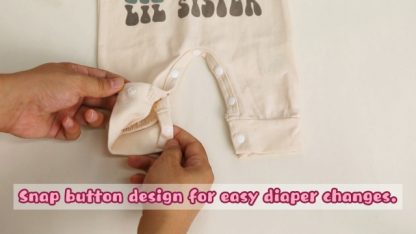 Adorable Newborn Baby Girl 4-Piece Outfit Set with Letter Print - Image 7