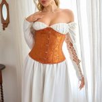 Vintage-Inspired Underbust Corset and Waist Trainer for Women - Image 4