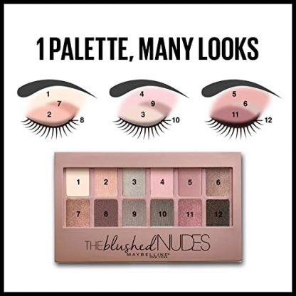 Exquisite 12-Shade Eyeshadow Palette with Rose Gold Pigments - Image 6