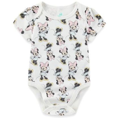 Adorable 3-Pack Magic-Themed Baby Girl Bodysuits - Image 3