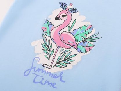 "Sweet Summer Breeze" Toddler Girls' Short Sleeve Graphic T-Shirt - Image 3