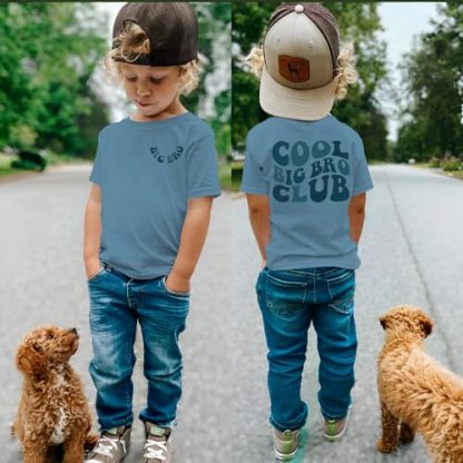 "Big Brother Club" Toddler T-Shirt: A Perfect Announcement Outfit - Image 4