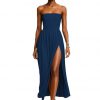 Navy Blue Prom Dress