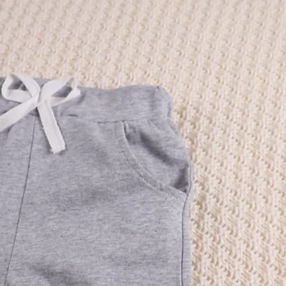 Trio of Soft Cotton Jogger Pants for Toddlers - Image 7