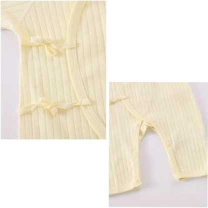 Adorable Bear-Themed Cotton Onesie for Newborns and Infants - Image 5