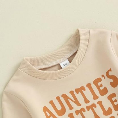 "Little Bestie" Toddler Sweatshirt and Jogger Set - Image 4