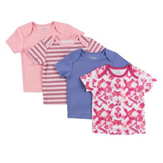 Baby's Stretchy Soft T-shirt Pack with Expandable Shoulders