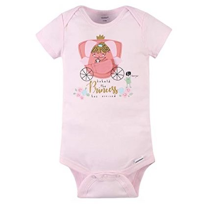 4-Pack Short Sleeve Baby Bodysuits for Girls - Image 3