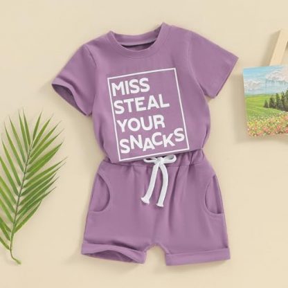 "Daddy's Girl" Summer Outfit for Toddler Girls - Image 2