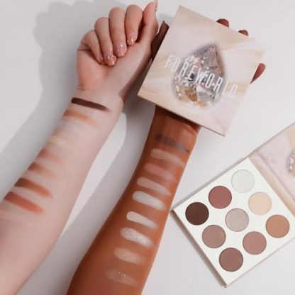 Neutral Glamour Eyeshadow Palette with 9 Versatile Shades - Image 4