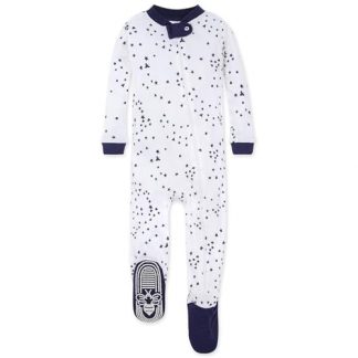 Snug Fit Organic Cotton One-Piece Footed Sleeper for Baby Boys