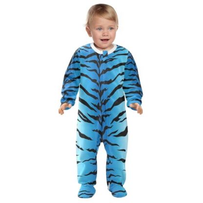 Cozy Cotton One-Piece Baby Romper with Long Sleeves and Footies - Image 3