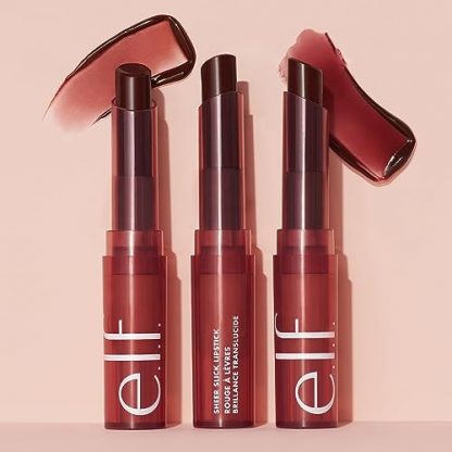 Sheer Slick Hydrating Lipstick with Vitamin E, Black Cherry - Image 5