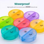 Secure Weekly Pill Organizer with Ample Storage for Daily Medication - Image 6