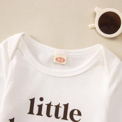 Adorable Little Brother Long-Sleeve Baby Bodysuit - Image 6