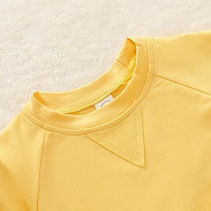 Delightful Autumn Ensemble for Toddlers - Long Sleeve Top and Pants Set - Image 5