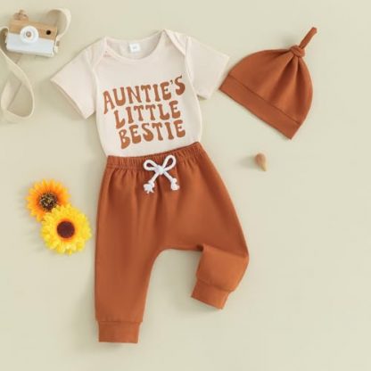 "Little Beach Bum" Newborn Boy's Summer Outfit Set - Image 3