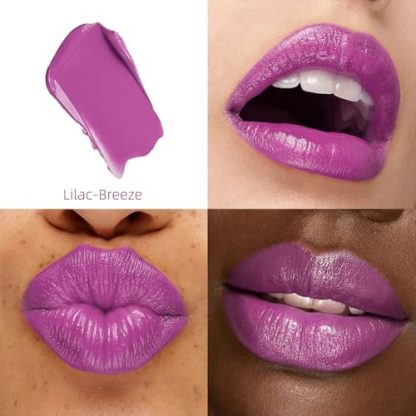 Lustrous Lilac Hydrating Lipstick with Vitamin E - Image 2