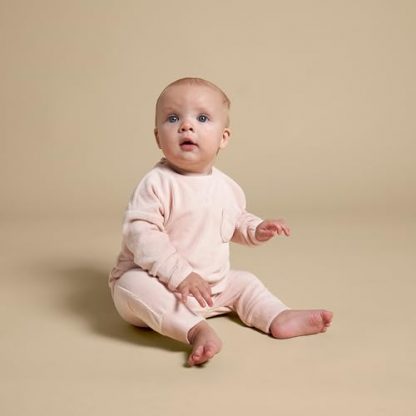 Cozy Chic Baby's Velour Two-Piece Set - Image 6