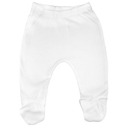Cozy Bear Cotton Baby Leggings with Built-In Footies - Image 4