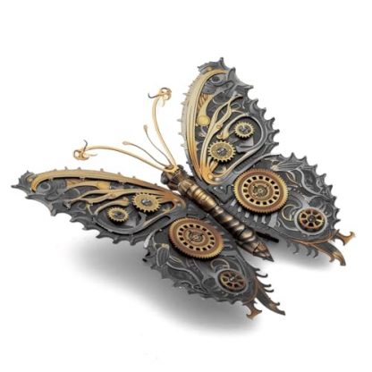 Steampunk Butterfly 3D Metal Puzzle Kit - Image 2