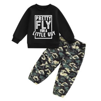 Chic Toddler & Baby Boy Fall/Winter Outfit Set
