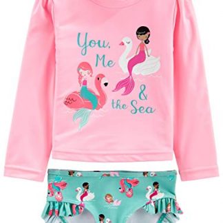 Girls' Delightful Duo Swimwear Rashguard Set