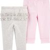 Pink/Light Grey Ruffle