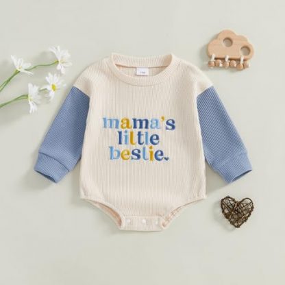 Cozy Cotton Sibling Matching Outfits for Fall and Winter - Image 3