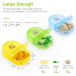 Convenient Daily Pill Organizer with AM/PM Compartments - Image 4