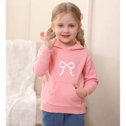 Cozy Knit Hooded Sweater for Toddlers and Babies - Image 3
