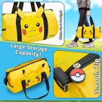 Enchanting Yellow Kids Duffel Bag with 3D Ears - Image 3