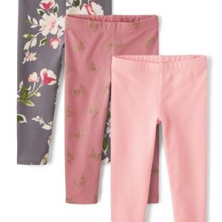 Adorable Everyday Pull-on Leggings for Girls and Toddlers