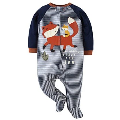 Baby Boys' 2-Pack Adorable Footed Pajamas - Image 2