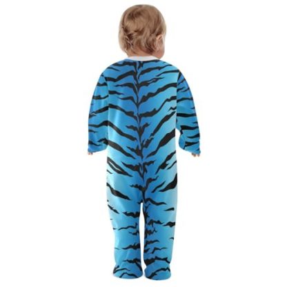Cozy Cotton One-Piece Baby Romper with Long Sleeves and Footies - Image 5