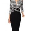 Black White Tweed + Black