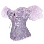 Chic Off-Shoulder Lace Corset Top & Waist Cincher - Image 2