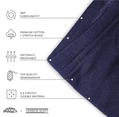 Unisex Toddler Cotton Stretch Leggings - Pack of 6 - Image 2