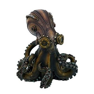 Steampunk-Inspired Octopus Collectible Figurine