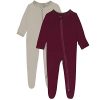 Maroon-oatmeal