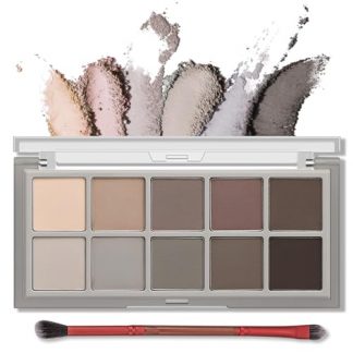 10-Color Matte Eyeshadow Palette: Cement Edition