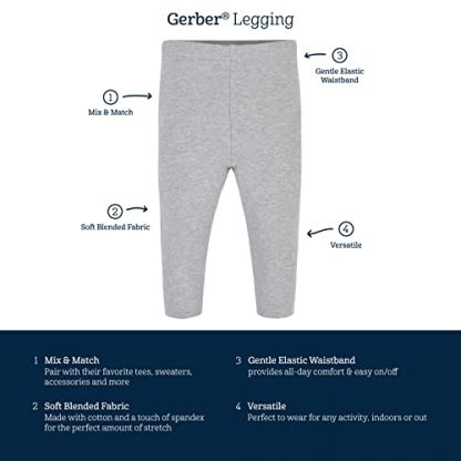 Toddler Girls' Premium Multi-Pack Leggings - Image 5