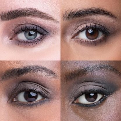 Miniature Matte Nude Eyeshadow Palette with Mirror - Image 3