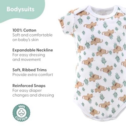 Unisex Baby Layette Gift Set - Wild Jungle Theme for Newborns up to 9 Months - Image 3