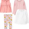 Pink/Stripe/White Dots/Floral