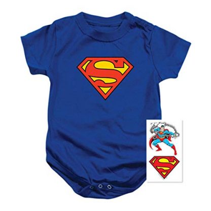 Adorable Superhero Logo Baby Bodysuit - Image 2