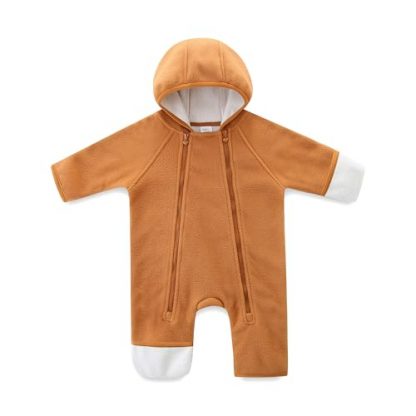 Cozy Infant Polar Fleece Zip-Up Hoodie for 0-18 Months